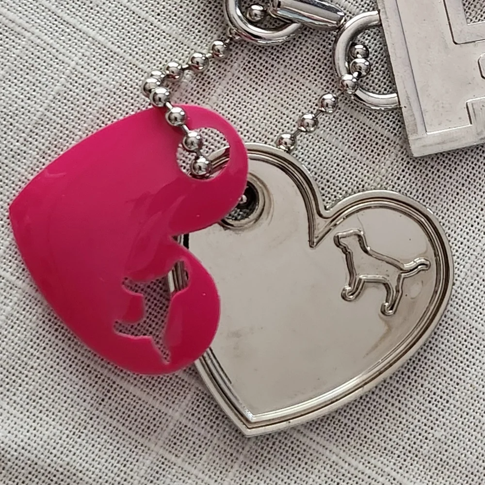 HARD TO FIND Pink VS 3 Piece Charms Set